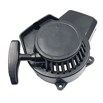 DEVMO Recoil Pull Starter Assembly Compatible with 47cc 49cc 2 Stroke Pit Bike ATV Quad Scooter Moped Black