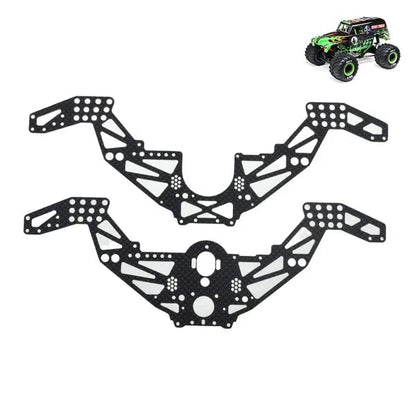 furitek Carbon Fiber Frame KIT for Losi 1/18 Mini LMT - Remote Control Car, RC Cars, RC Monster Truck Scale 1/18 Upgrade Parts (HELIDIRECT) (FUR-2580)
