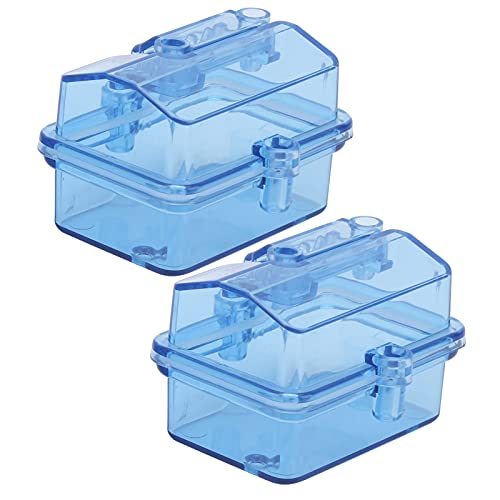 RC Receiver Protector, Durable Upgraded RC Receiver Box 2 Sets for RC Cars Boats Drones and Hobbyists