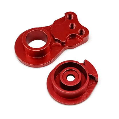 Aluminum 25T Servo Saver 3 Holes Adjustable Hi-Torque Servo Horn Compatible with 1/8 1/10 RC Car Crawler SCX10 Boat Capra TRX4 TRX6 RC Boat Parts