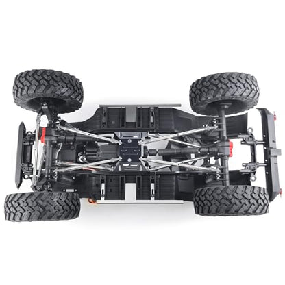 Aluminum Center Transmission Skid Plate Mount Protection Plate Chassis Guard Compatible with Axial SCX10 III Upgrades 1/10 RC Crawler AXI03007 AXI03006 Upgrade Parts