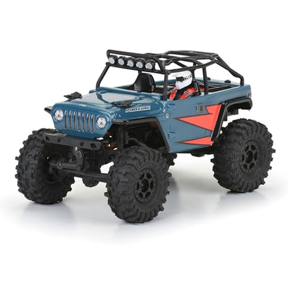 Pro-Line Racing 2004 Jeep LJ Clear Body with Trail Cage for Axial SCX24 PRO366400
