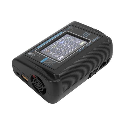 Balance Charger Intelligent Remote Control Dual Channel Charging Equipment for Model Airplane with