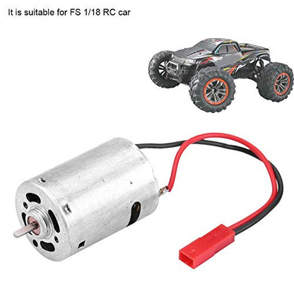 RC Brushed Motor, Durable Metal Construction, 380 370 390 Motor for 1/18 Scale Vehicles for Hobbyists, Trucks, Cars, Boats