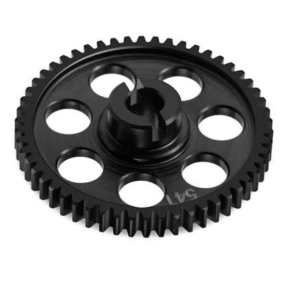 LSG Steel 0.5M 54T Spur Gear for 1/18 Tra-xxas LaTrax Teton Rally SST Teton | Metal Heavy Duty Precision CNC Machined Main Gear for RC Car Upgrades Part