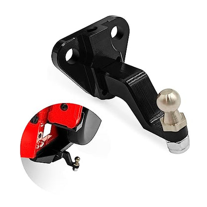 RC Aluminum Alloy Trailer Hook Shackle Tow Hook Buckle for 1/18 Scale TRX4M Defender Upgrades RC Crawler Car