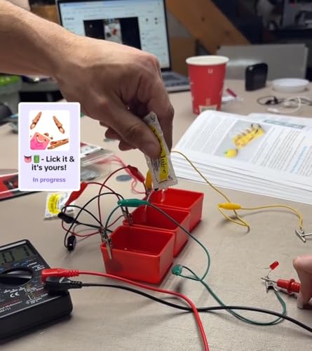 Make: Electronics 3rd Ed Kit 1 Economy - Beginner, Intermediate, & Advanced (Teen - Adult) Component Pack for The Experiments in Make: Electronics 3rd Ed by Charles Platt - Covers Sections 1-3 - style: Kit 1 (Ch. 1-3) Economy
