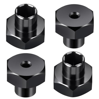5mm to 12mm(+10mm) Wheel Hex Hubs Adapters for 1/10 WPL D12 RC Car Truck Upgrade Parts