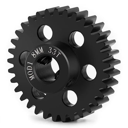 M1 Steel Motor Gears Pinion 8MM 33T for Tra-xxas 1/5 X-MAXX RC Car - style: 33T