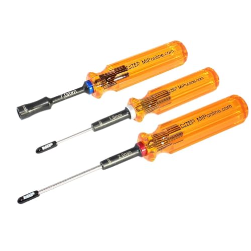 Rc Tools MIP Gen 2 Metric Wrench Set (1.5mm, 2.0mm Hex & 7.0mm Nut Driver)
