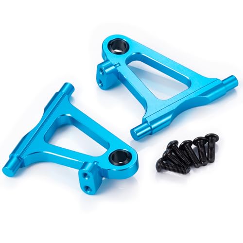 RC Aluminum Alloy TT02 Front Lower Arm Set Suspension A-Arms Kit Compatible with Tamiya TT02 TT02B 1/10 RC On Road Touring Car Upgrade Parts