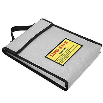 aqxreight Lithium Battery Model Airplane Explosionproof Store Bag Antiflaming Fireproofing Handbag While Effectively Pr Explosion Proof BagBattery Explosion Proof BagLithium Battery