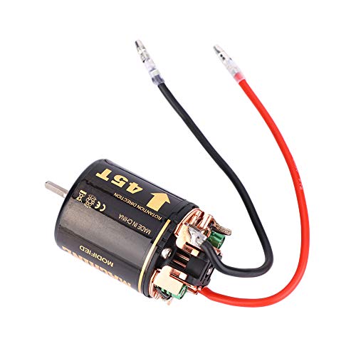 GOWENIC Universal 540 Brushless Motor, RC Model Car Motor for Big Trucks Climbing Car, High Sensorless Brushless, 35T RC for Off Road Model (45T) - size: 45T