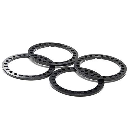 4pcs RC Beadlock Wheel Rim Replace Ring for 1/10 RC Crawler Car 2.2" Wheels