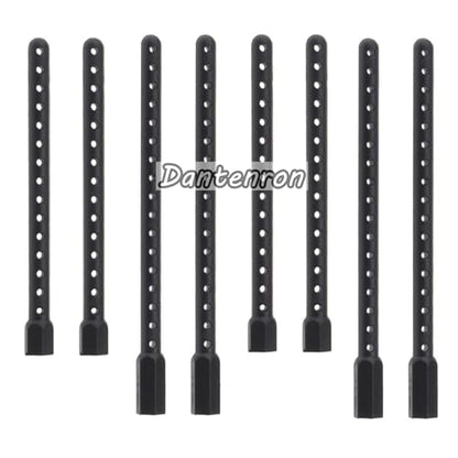 8PCS 1/10 RC Car Shell Holder Column Mounts 70mm 83mm Plastic Body Post Compatible with HSP 94122 94123 94102 94103 Redcat Racing Lightning EP Drift STK EPX PRO Upgrade Parts