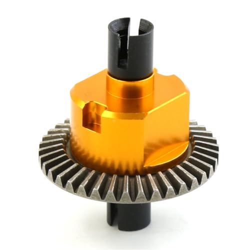 Metal Differential Diff RC Upgraded Parts for HSP 1/10 94122 94188 94177 94166 94155 94123 94111 94107 94103 94106 94108 RC Car, Gold - color: Golden Differential