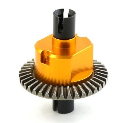 Metal Differential Diff RC Upgraded Parts for HSP 1/10 94122 94188 94177 94166 94155 94123 94111 94107 94103 94106 94108 RC Car, Gold - color: Golden Differential