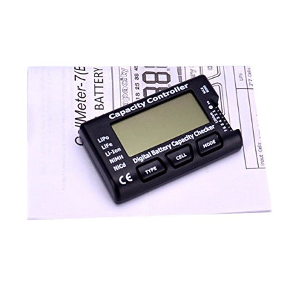 RC CellMeter-7 Digital Battery Capacity Checker Controller Tester for LiPo LiFe Li-ion NiMH Nicd