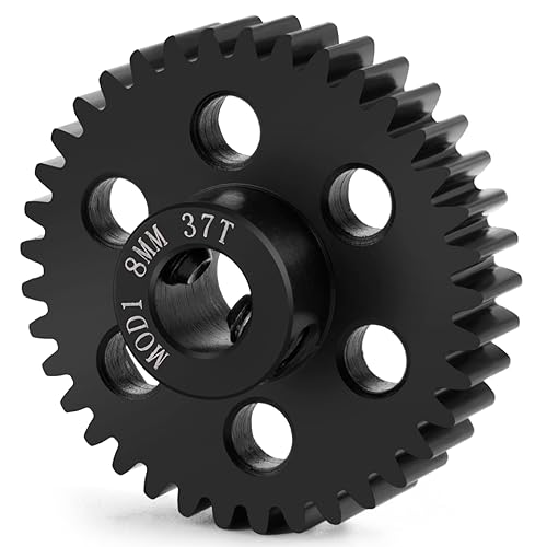 M1 Steel Motor Gears Pinion 8MM 37T for Tra-xxas 1/5 X-MAXX RC Car - style: 37T