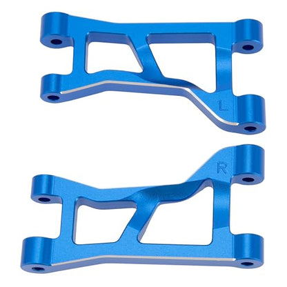 MEUS RACING Aluminum Suspension Arms Kit for Traxxas 1/16 Mini Maxx Upgrade Parts #10731 (Blue) - color: Blue