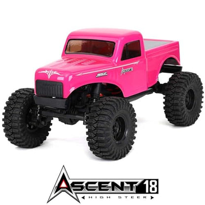 Redcat Ascent 18 – 1/18 Scale Brushed Electric Rock Crawler - Pink