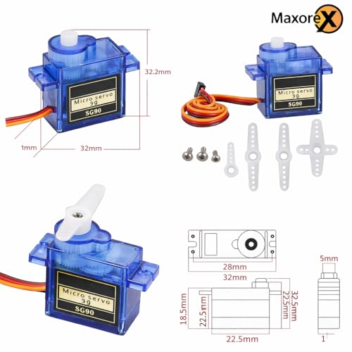 DIY RC Airplane Kit A2212 KV1400 Motor, 30A ESC, 4 Servos, 2 Propellers | Complete kit includes 4 SG90 servos, XT60 connector, motor mount, Z-bend linkages, and all required linkage hardware. - size: (Complete) KV1400