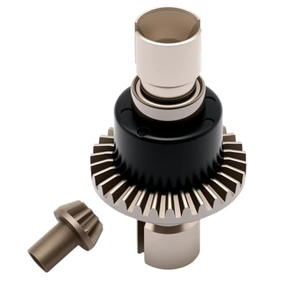 Differential Drive Gear 16420Y 10402Y Fit for Hyper GO H16GT H16DR H16BM | Upgrade Kit Powder Metallurgy Differential with Drive Gear Fits for Hyper GO H16 16207 16208 16209 16210.RC Car Differential
