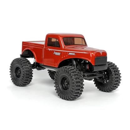 Redcat Racing Ascent 18 Brushless RC Rock Crawler – 4WD 1/18 RC Crawler with Portal Axles, High Steer Geometry, Waterproof ESC, LiPo Battery, RTR Hobby Grade RC Truck 4x4 - Red - color: Red