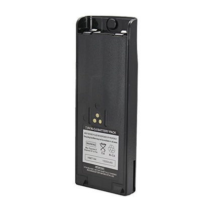 ExpertPower® 7.5V 1500mAh NiCd Battery for Motorola NTN7143 NTN7144 HT1000 GP900 MT2000 MTS2000 MTX8000 MTX9000 Radios | High-Performance Rechargeable Pack – Black - size: NTN-7144