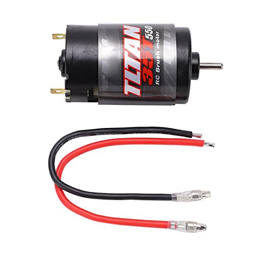 550 Brushed Motor 320A Two Way ESC Set 35T fit for RC Car Crawler Off Road Vehicle High Performance Combo with Easy Wiring Options Enhanced Stability System - size: 35T