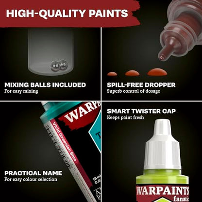 The Army Painter, Warpaints Fanatic Flexible Triad: Light Neutrals 6x18ml | Quality Acrylic Miniature Hobby Model Paint Set for Dnd & Warhammer 40K Figures