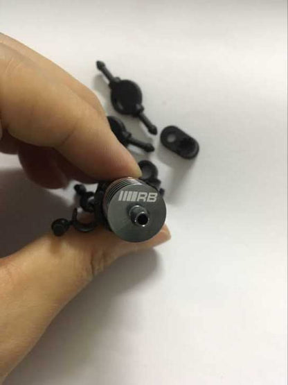 KTRC0215002 RC Car Boat Helicopter Plane Nitro Gas Engine RB Alloy Fuel Filter Cooler w/Line Clips 1/5 1/8 1/10 1/12 HPI km hsp losi Bajer Buggy Truck