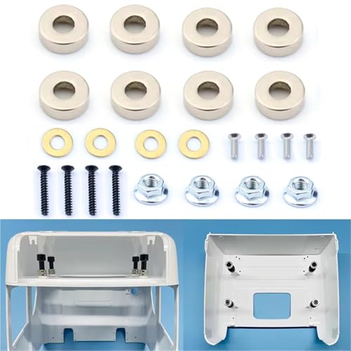 RC Car Parts for Tamiya for Scania 770s R730 for Fh16xl 750 for Benz 3363 1/14 8pcs High Roof Magnetic Attraction Modification Kit Upgrade RC Truck Car Parts