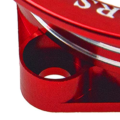 Metal Motor ESC Cooling Fan Cover Air Inlet Channel 3010 for 30mm×30mm 540 550 Motor Fan Compatible with 1/8 1/10 1/12 RC Car Truck (Red) - color: Red