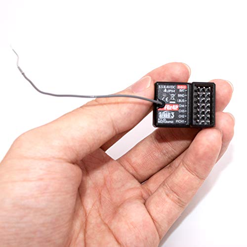 Flysky FS-FGR4P 2.4GHz 4CH AFHDS 3 RC Receiver PWM/PPM/I.Bus/S.Bus Output for FSG4P Transmitter RC Car Boat Spare Parts Accessories (FS-FGR4P Receiver) - style: FS-FGR4P Receiver