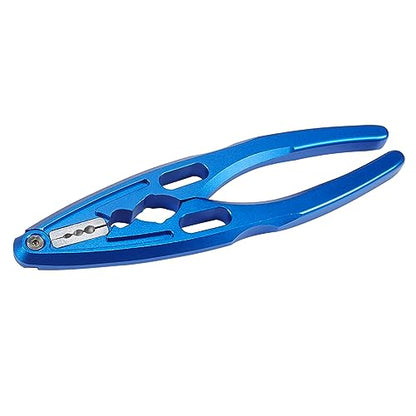 AMK M4 Link Rod Ends 4mm RC Ball Joint Assembly Tool Shock Clamp Shaft Holder for 1/10 Scale Accessories Axial SCX10 TRX6 Capra D90 TF2 CC01 TRX4 Upgrades (Blue) - color: Blue