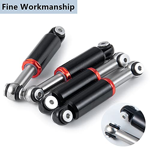 MORLORDY 4pcs RC Shocks Absorber Damper for 1/24 SCX24 AXI00001 AXI00002 AXI90081 AXI00005 AXI00006 Deadbolt RC Crawler Car Upgrades Accessories