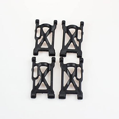 4Pcs Front Swing Arm Suspension Arm Set 0004 for 12428 12427 1/12 RC Car Spare Parts Accessories