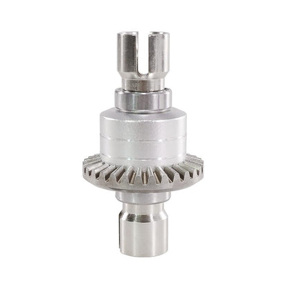 Metal Gear Differential Assembly Upgradeds for MJX Hyper Go 1/16 16207 16208 16209 16210 H16 H16PL M162 H16V3 H16BM 1/14 14301 14302 14303 RC Car (Silver) - color: Silver