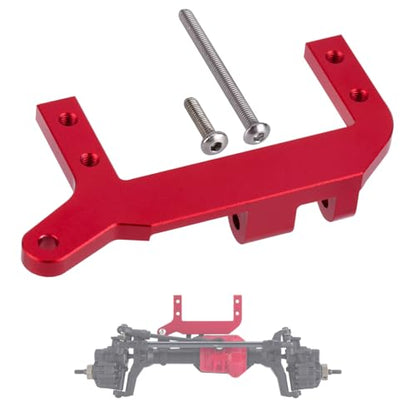 RC TRX4 Servo on Axle Mount,TRX4 SOA Mount 4-Link Suspension for 1/10 RC Crawler Car TRX-4 Aluminum Upgrade Parts (Red) - color: Red