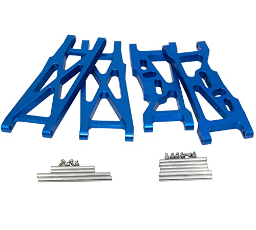 Front/Rear Swing Suspension Arm for Losi 1/10 22S SCT 2WD Short Course Truck Rc Car Upgrade Aluminum Alloy Parts and 2 Tools(Dark Blue) - color: Dark Blue