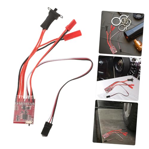 30a Brushed Motor Esc Brake Dual Way Speed Controller for Rc Boat Crawler DIY Rc Car