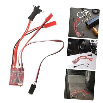 30a Brushed Motor Esc Brake Dual Way Speed Controller for Rc Boat Crawler DIY Rc Car