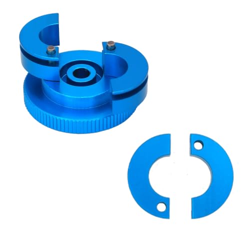 16T Flywheel Clutch Bell & Ball Bearings Set for HSP 94188 1/10 RC 1:10 Car Upgrade Parts Aluminum Alloy 16 Teeth Flywheel Assembly Kit Set (Color: Blue)