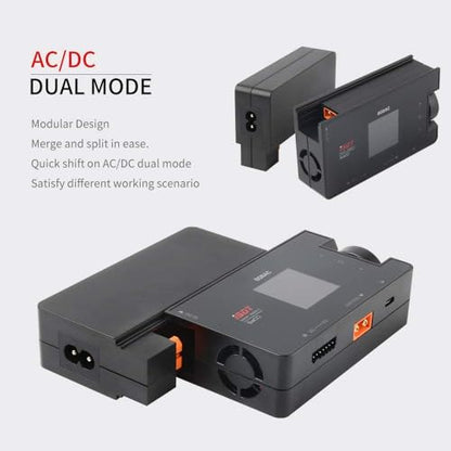 ISDT 608AC 50W AC/200W DC LiPo Battery Balance Charger, Smart XT60 RC Battery Detachable Charger/Discharger for Life, Lilon, LiPo, LiHv 1-6S / Pb 1-12S / NiMH 1-16S