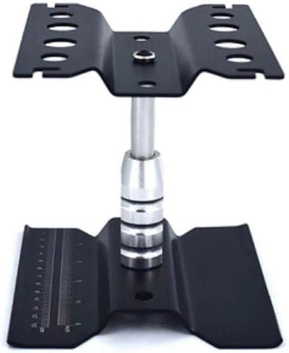 RC Car Work Stand, RC Repair Stand 360 Degree Rotation Lift Aluminum Alloy RC Repair Work Station for 1/8 1/10 1/12 1/16 1/18 Scale RC Crawler Truck