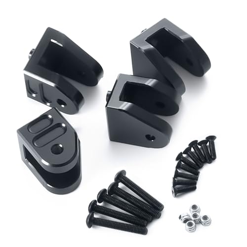 Aluminum Alloy Lower Tie Rod Fix Mount | For 1/8 Losi LMT 4S King Sling 4WD Digger Monster, RC Car Buggy