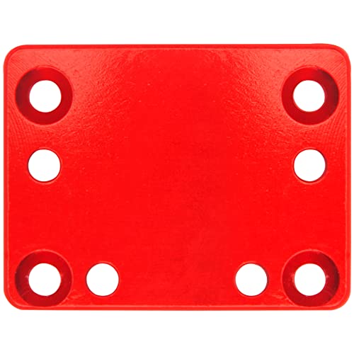 RC Car Body Post Magnet Invisible Body Mount Fixing Bracket Compatible with 1/28 Wltoys K969 K979 K989 K999 P929 P939 284131 Kyosho MINI-Q RC Car Upgrade Parts (Red) - color: Red