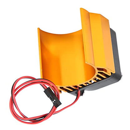 RC Motor Heatsink 1/10 RC Car 3650 Brushless Motor Cooling Fan 540 RC Brushed Motor Fan with Heatsink