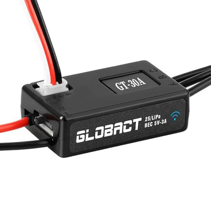 GLOBACT 30A Brushless ESC 5V/3A BEC for 1/18 1/24 TRX4M Ascent-18 SCX24